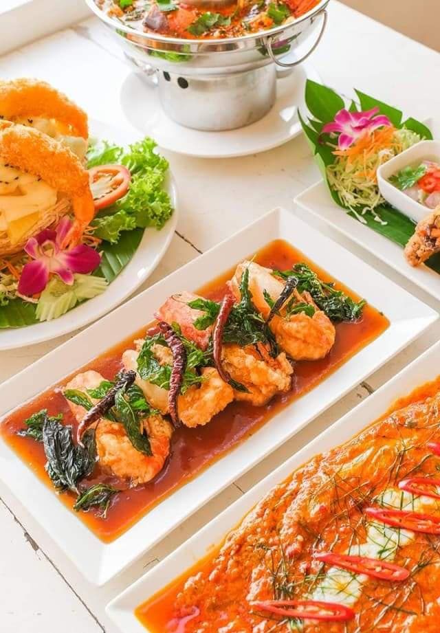 River prawn dish